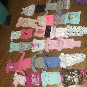 Newborn baby girl clothes